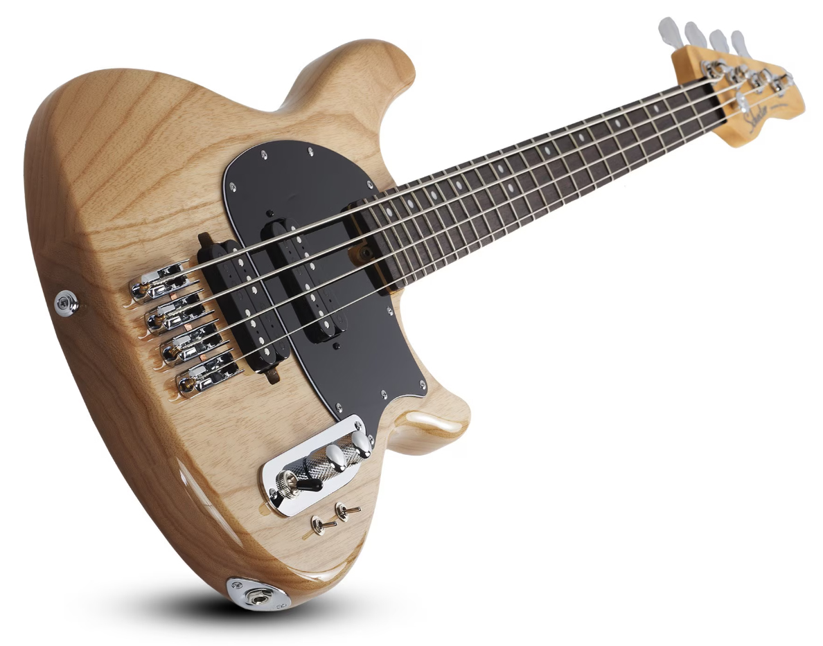 Schecter Cv4 Rw - Gloss Natural - Solidbody E-bass - Variation 1