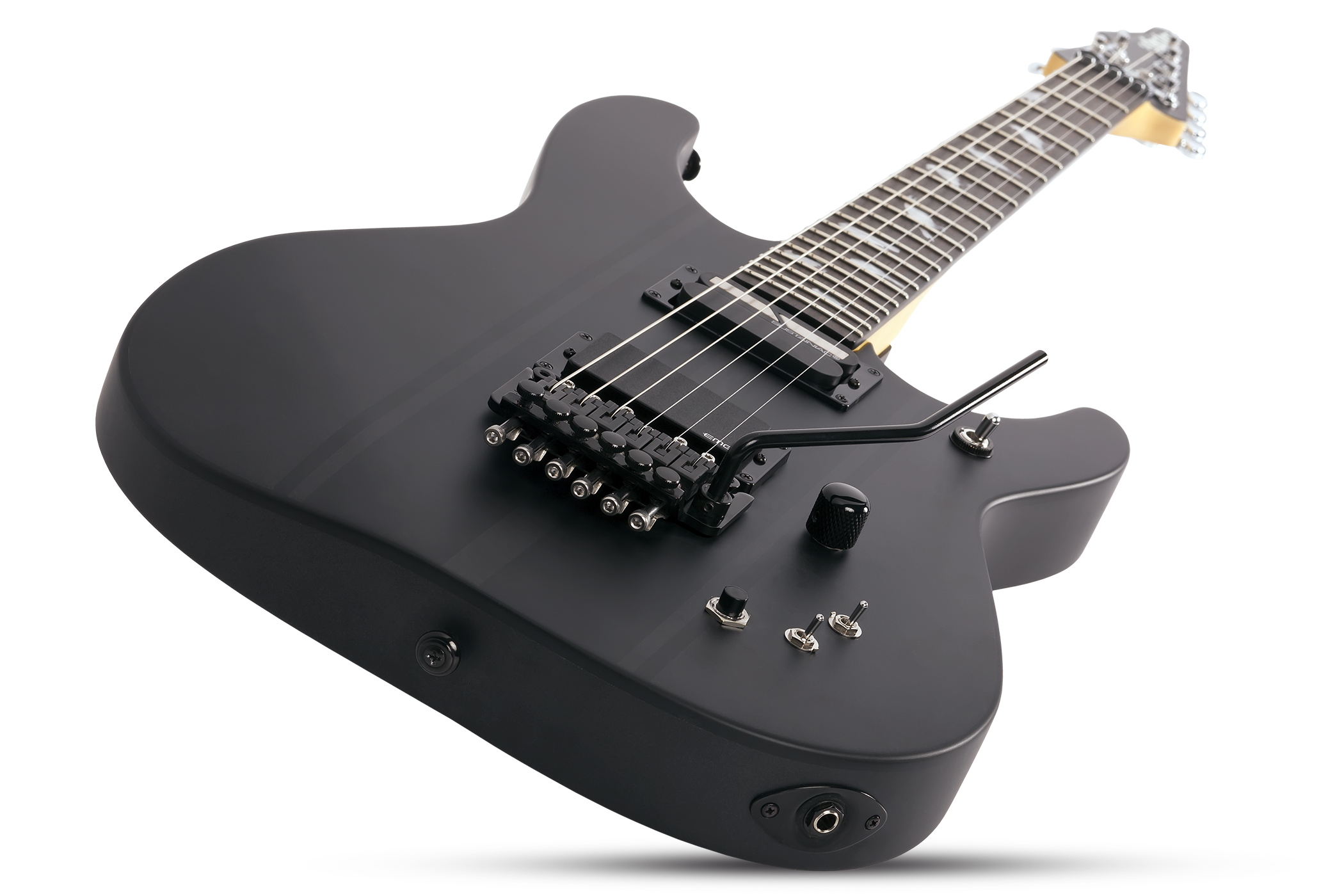 Schecter Dj Ashba Signature 2h Emg Sustainiac Fr Eb - Carbon Grey - E-Gitarre in Str-Form - Variation 2