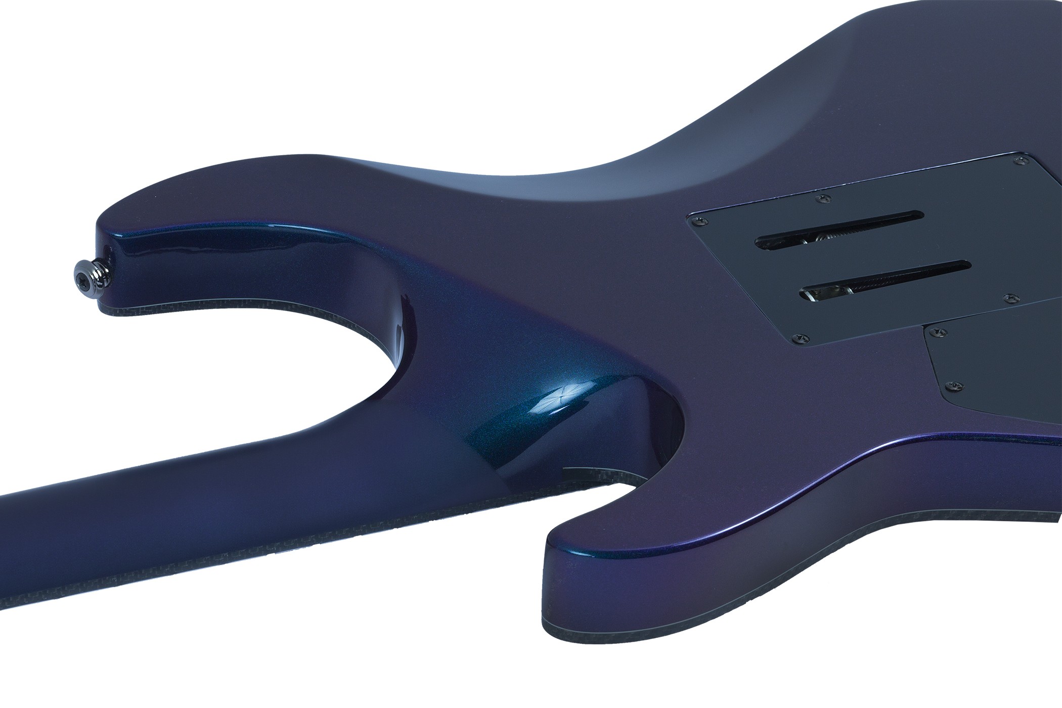 Schecter Hellraiser Hybrid C-1 Frs 2h Emg Sustainiac Eb - Ultra Violet - E-Gitarre in Str-Form - Variation 4