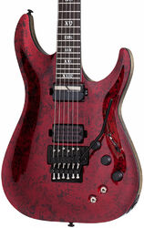 E-gitarre in str-form Schecter C-1 FR S Apocalypse Sustainiac - Red reign