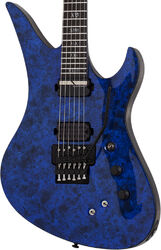 E-gitarre aus metall Schecter Avenger FR S Apocalypse - Blue reign