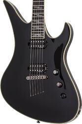 E-gitarre aus metall Schecter Avenger Blackjack