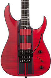 E-gitarre in str-form Schecter Banshee GT FR - Trans red