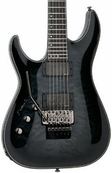 E-gitarre für linkshänder Schecter Hellraiser Hybrid C-1 FR Linkshänder - Trans. black burst