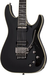 E-gitarre in str-form Schecter C-1 FR S Blackjack - Black