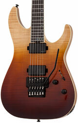 E-gitarre in str-form Schecter C-1 FR SLS Elite - Antique fade burst