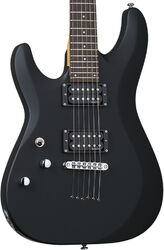 E-gitarre für linkshänder Schecter C-6 Deluxe LH - Satin black