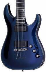 7-saitige e-gitarre Schecter Hellraiser Hybrid C-7 - Ultra violet