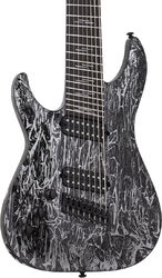 E-gitarre für linkshänder Schecter C-8 Multiscale Silver Mountain LH - Silver mountain