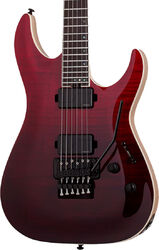 E-gitarre in str-form Schecter C-1 FR SLS Elite - Blood Burst