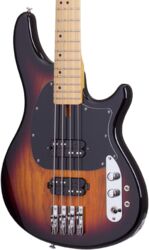 Solidbody e-bass Schecter CV-4 - 3-tone sunburst