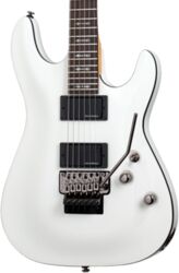 E-gitarre in str-form Schecter Demon-6 FR - Vintage white