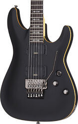 E-gitarre in str-form Schecter Demon-6 FR - Aged black satin