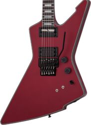 E-gitarre aus metall Schecter E-1 FR S Special Edition - Satin candy apple red