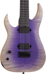 Bariton e-gitarre Schecter John Browne Tao-7 7-String Left-handed - OZONE BURST