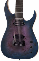 7-saitige e-gitarre Schecter Keith Merrow KM-7 MK-III Artist - Blue crimson 