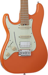 E-gitarre für linkshänder Schecter Nick Johnston Traditional H/S/S Linkshänder - Atomic orange