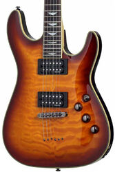 E-gitarre in str-form Schecter Omen Extreme-6 - Vintage sunburst