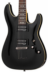 E-gitarre in str-form Schecter Omen Extreme-6 - See-thru black