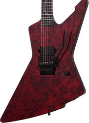 Signature-e-gitarre Schecter Patrick Kennison E-1 FR Apocrypha - Red reign