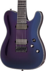 7-saitige e-gitarre Schecter Hellraiser Hybrid PT-7 - Ultraviolet