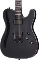 E-gitarre in teleform Schecter Hellraiser Hybrid PT - Transp. black burst