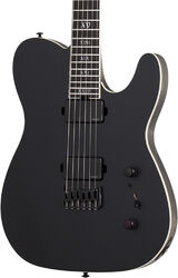 E-gitarre in teleform Schecter PT SLS Elite Evil Twin - Satin black