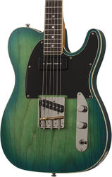 E-gitarre in teleform Schecter PT Special - Aqua burst pearl