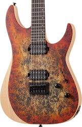 E-gitarre in str-form Schecter Reaper-6 - Satin inferno burst