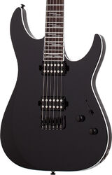 E-gitarre in str-form Schecter Reaper-6 Custom - Black