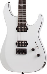 E-gitarre in str-form Schecter Reaper-6 Custom - Gloss white