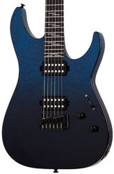 E-gitarre in str-form Schecter Reaper-6 Elite - Deep blue ocean