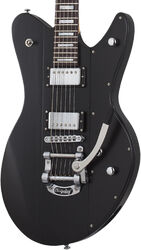 Signature-e-gitarre Schecter Robert Smith UltraCure - Black pearl
