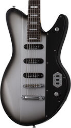 Bariton e-gitarre Schecter Robert Smith UltraCure VI - Silver burst pearl