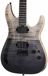 E-gitarre in str-form Schecter C-1 SLS Elite - Black fade burst