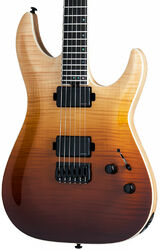 E-gitarre in str-form Schecter C-1 SLS Elite - Antique fade burst