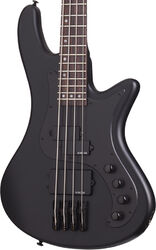 Solidbody e-bass Schecter Stiletto Stealth-4 - Satin black