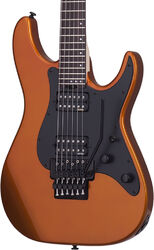 E-gitarre in teleform Schecter Sun Valley Super Shredder FR - Lambo orange