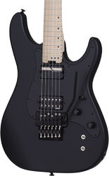 E-gitarre aus metall Schecter Sun Valley Super Shredder FR S - Satin black