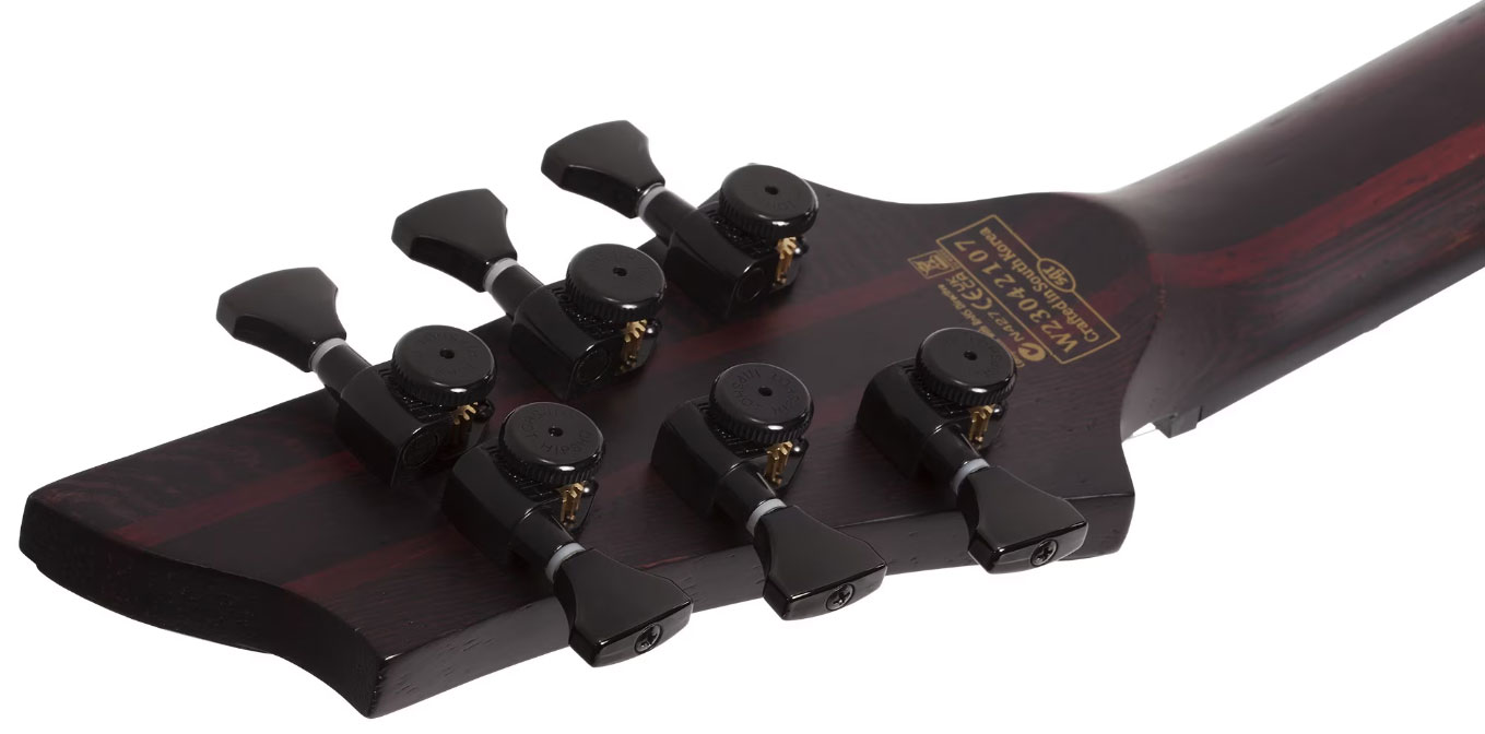 Schecter John Browne Tao-6 Signature 2h Ht Eb - Azure - E-Gitarre aus Metall - Variation 6