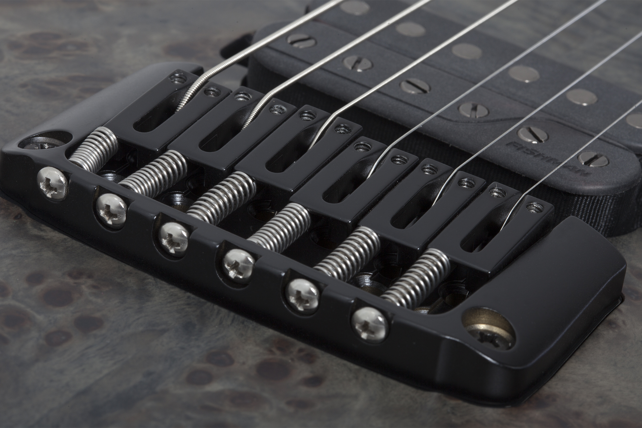 Schecter Keith Merrow Km-6 Mk-iii Artist Signature 2h Ht Eb - Trans Black Burst - Double Cut E-Gitarre - Variation 4
