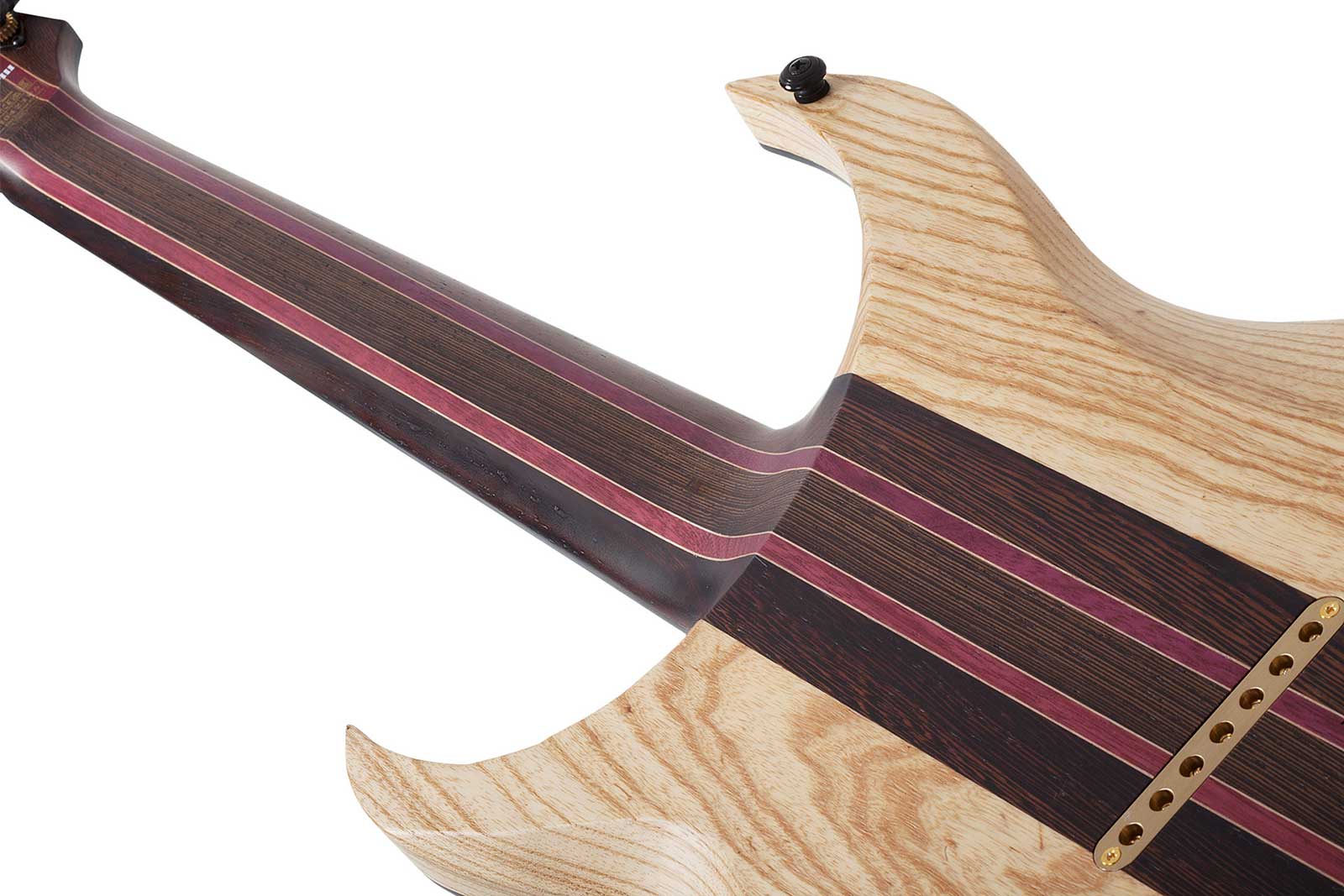 Schecter Keith Merrow Km7 Mkiii Pro Usa 7c 2h Eb - Lagoon Fade - E-Gitarre aus Metall - Variation 7