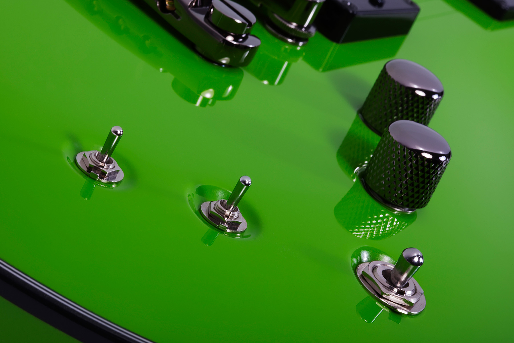 Schecter Kenny Hickey Solo-6 Ex S Signature 2h Seymour Duncan Sustainiac Ht Rw - Steele Green - Bariton E-Gitarre - Variation 2