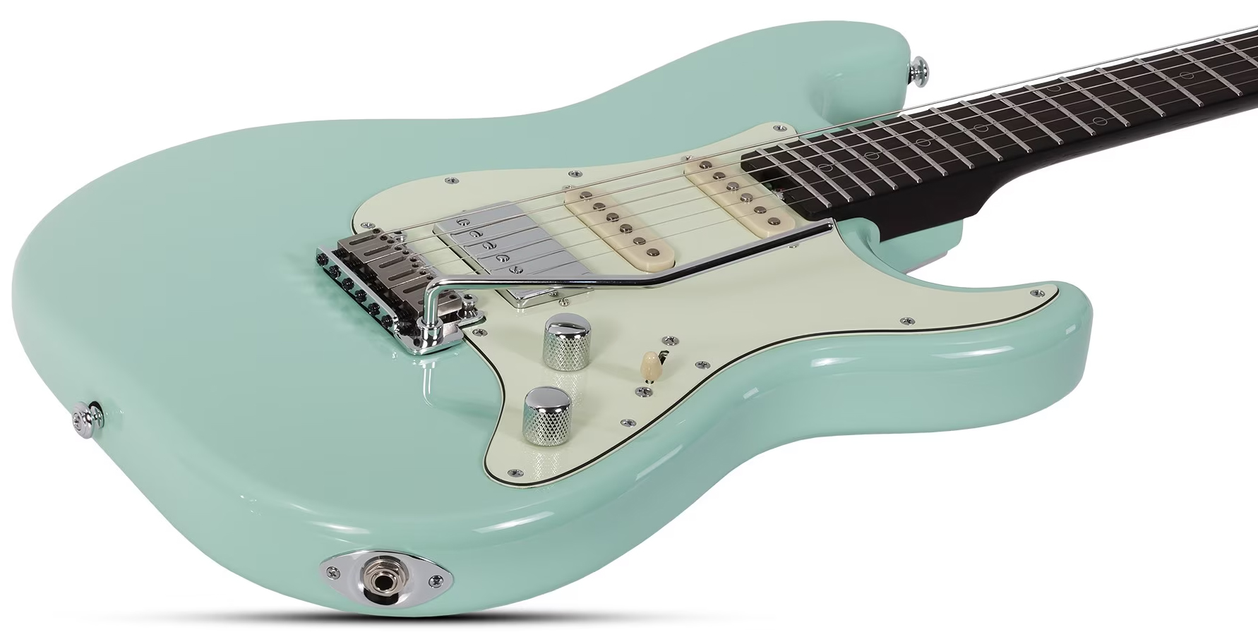 Schecter Nick Johnston Traditional 10th Ann. Signature Hss Trem Eb - Atomic Green - E-Gitarre in Str-Form - Variation 1
