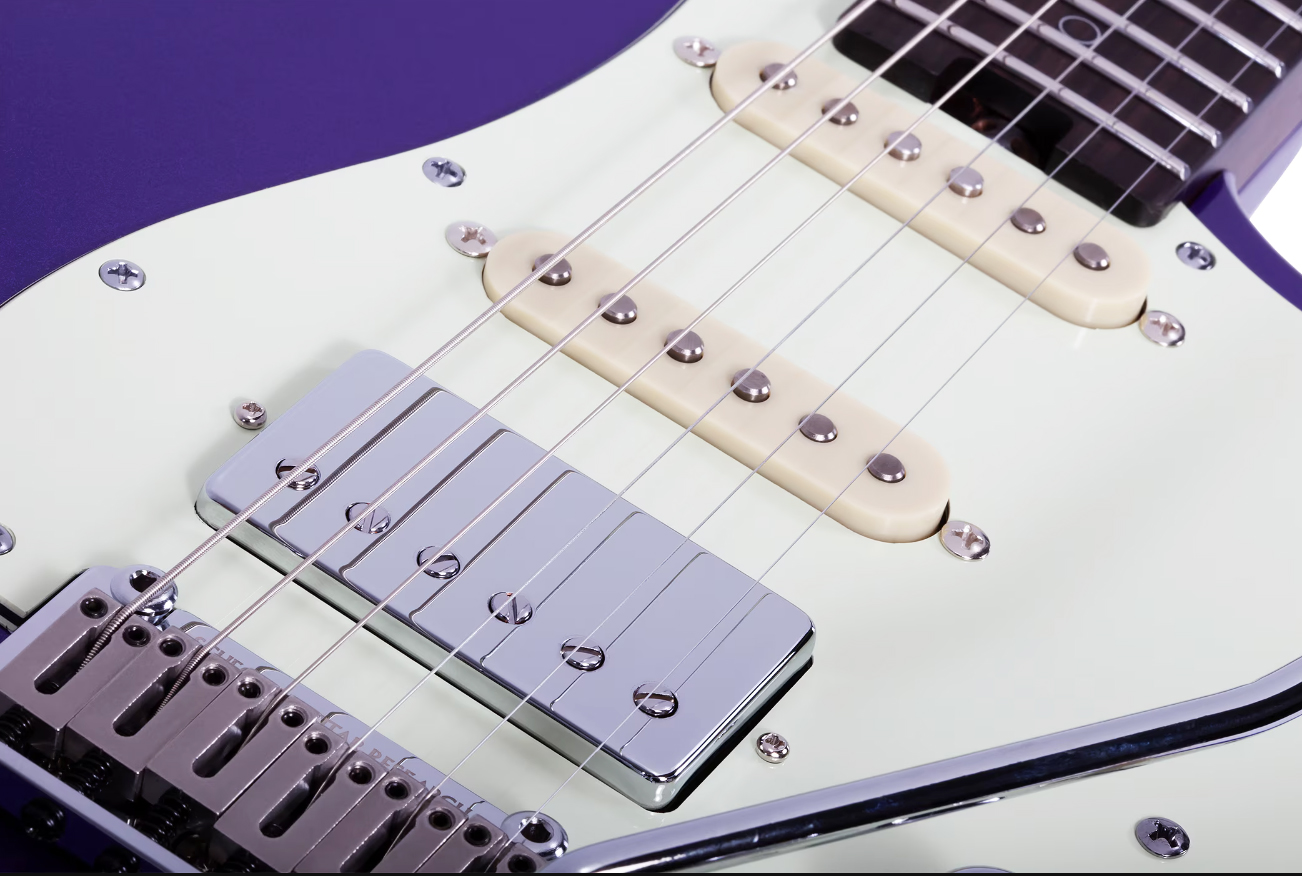 Schecter Nick Johnston Traditional 10th Ann. Signature Hss Trem Eb - Atomic Violet - E-Gitarre in Str-Form - Variation 3