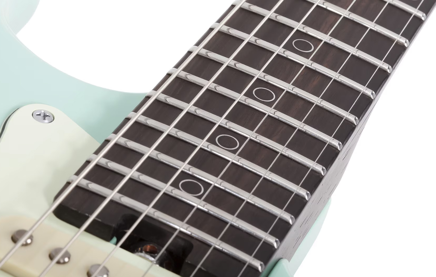 Schecter Nick Johnston Traditional 10th Ann. Signature Hss Trem Eb - Atomic Green - E-Gitarre in Str-Form - Variation 4