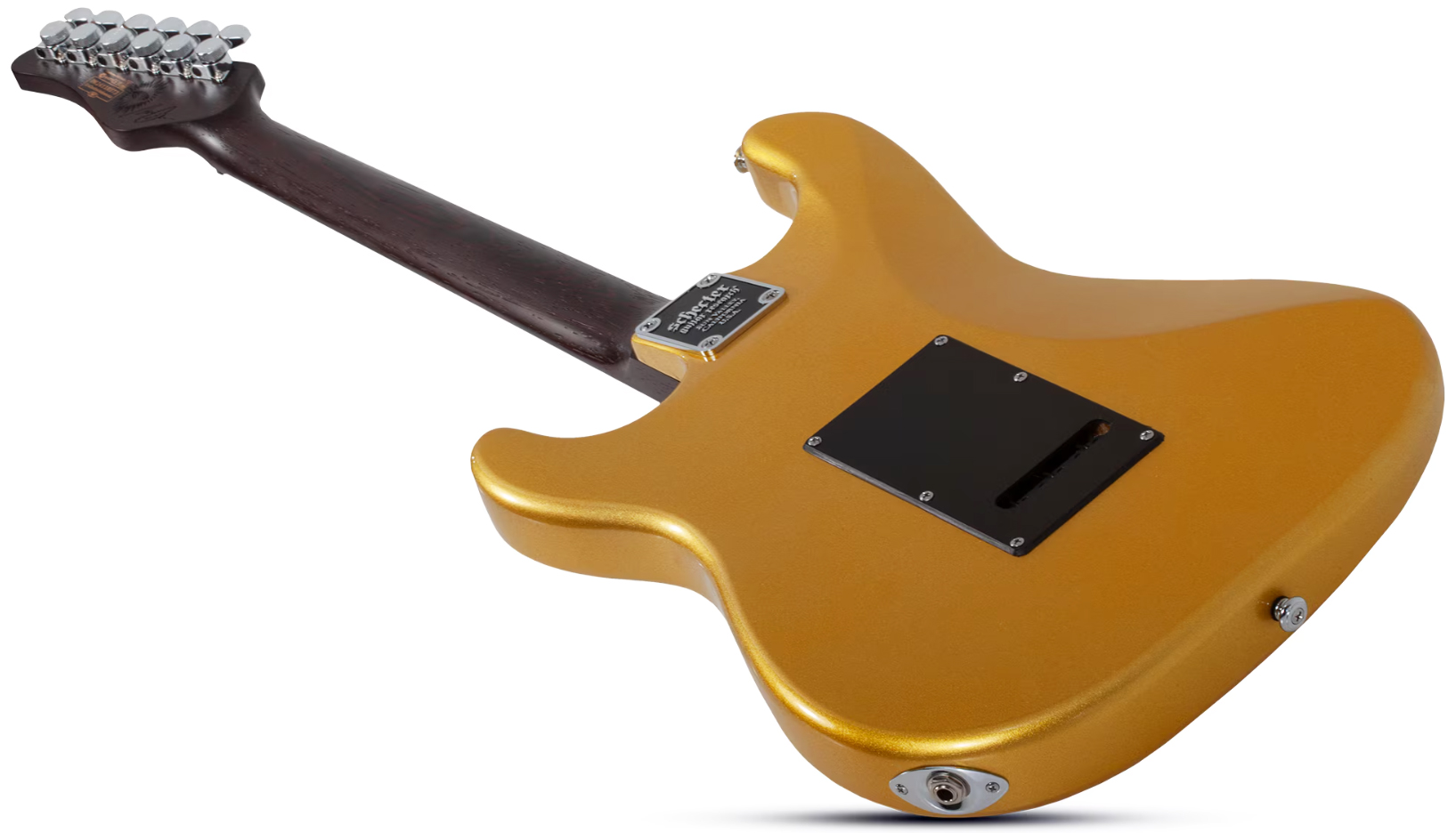 Schecter Nick Johnston Traditional 10th Ann. Signature Hss Trem Eb - Atomic Saffron - E-Gitarre in Str-Form - Variation 4
