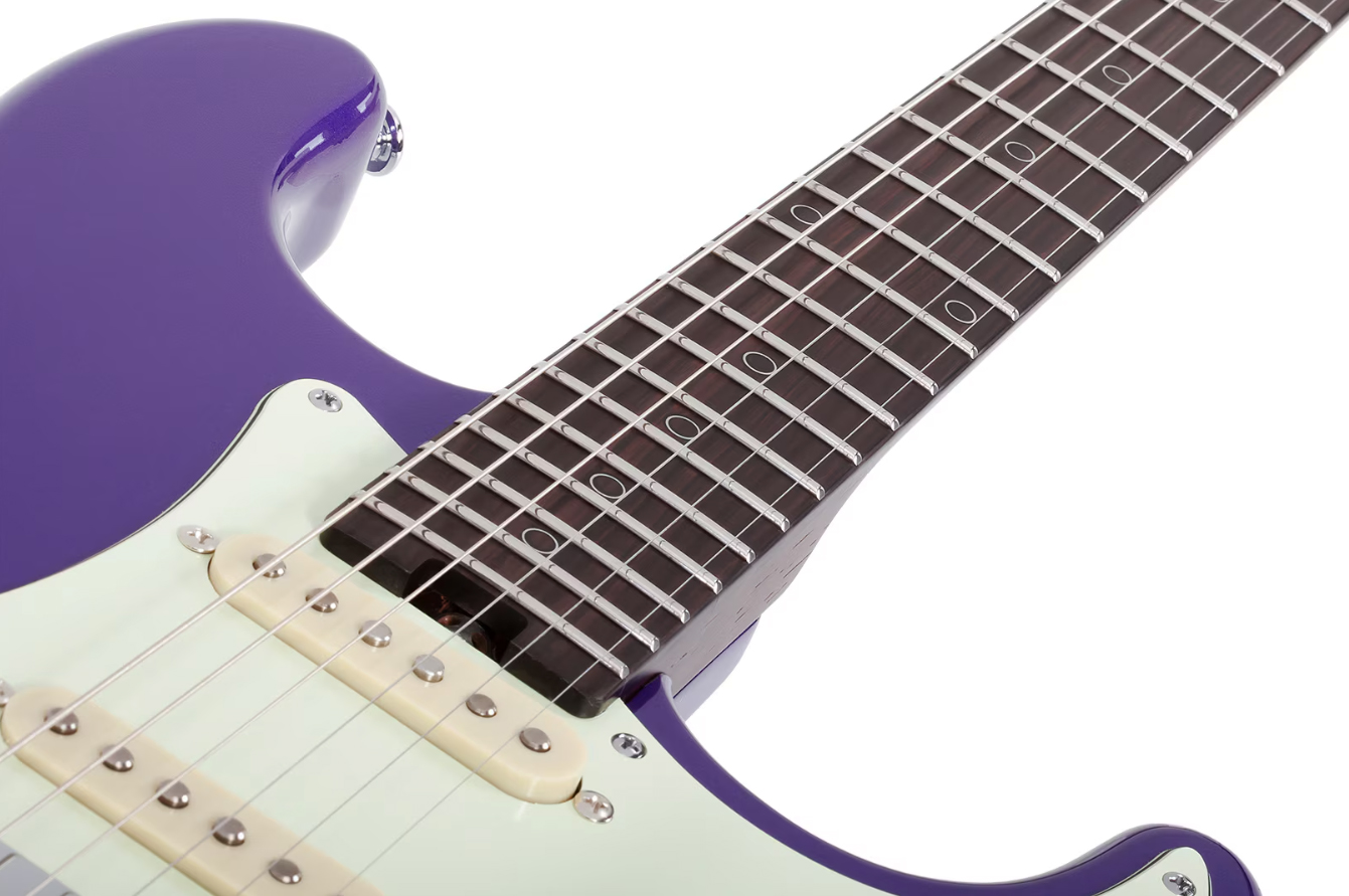 Schecter Nick Johnston Traditional 10th Ann. Signature Hss Trem Eb - Atomic Violet - E-Gitarre in Str-Form - Variation 4