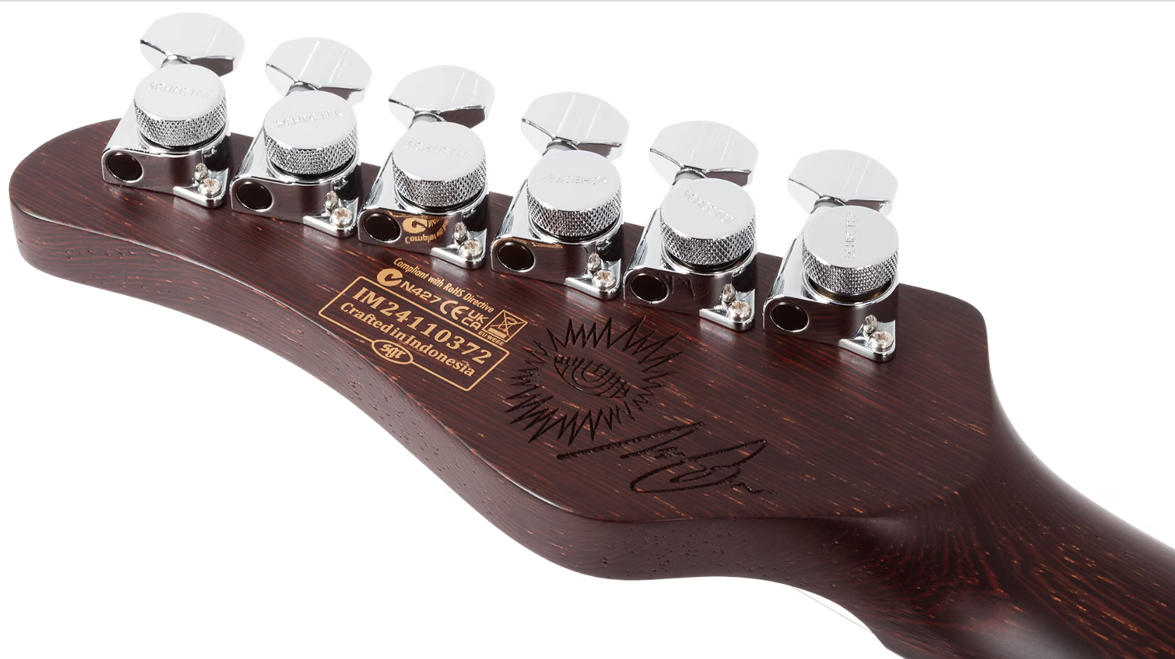 Schecter Nick Johnston Traditional 10th Ann. Signature Hss Trem Eb - Atomic Violet - E-Gitarre in Str-Form - Variation 7