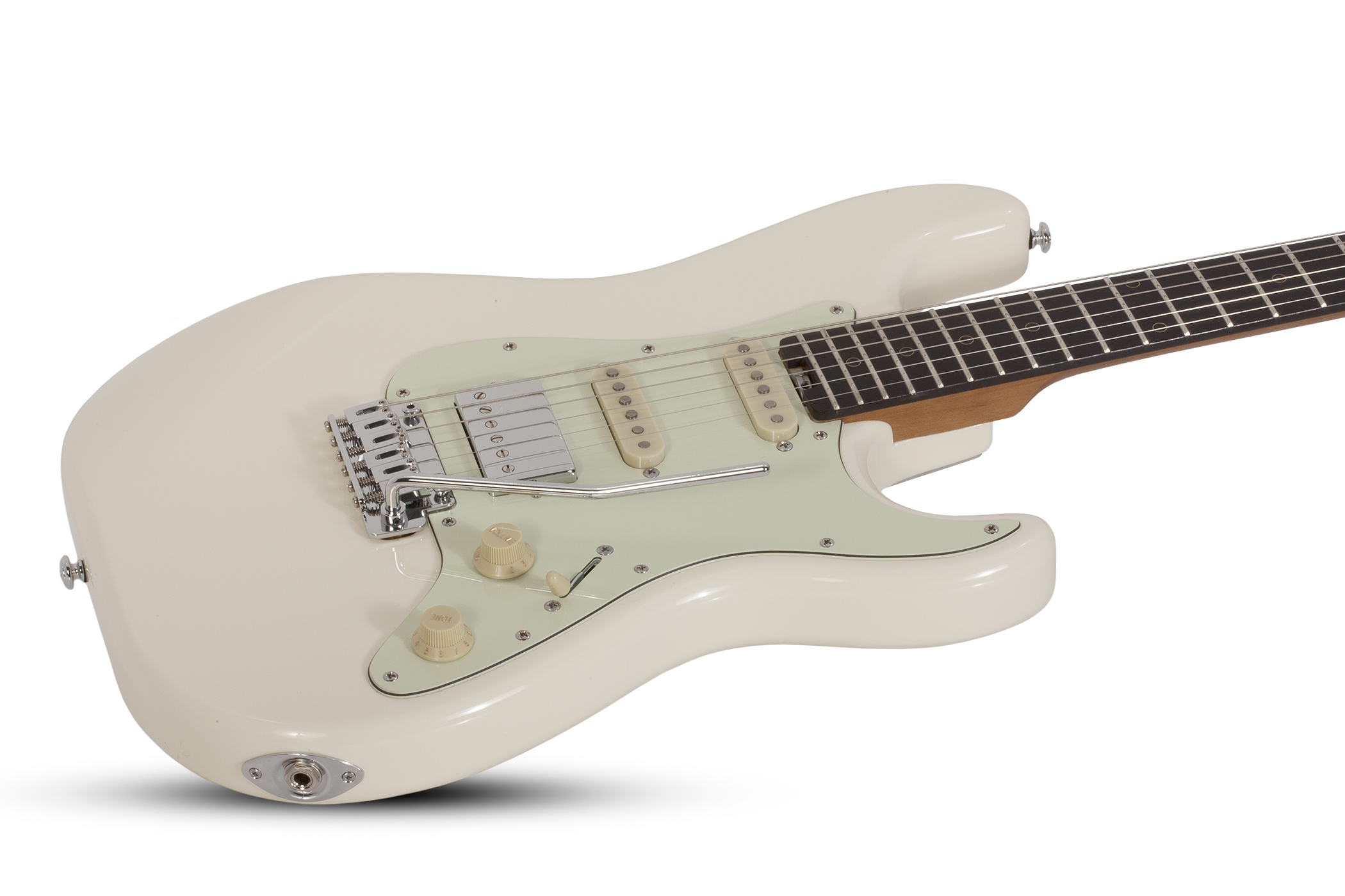 Schecter Nick Johnston Traditional Hss Trem Eb - Atomic Snow - E-Gitarre in Str-Form - Variation 1